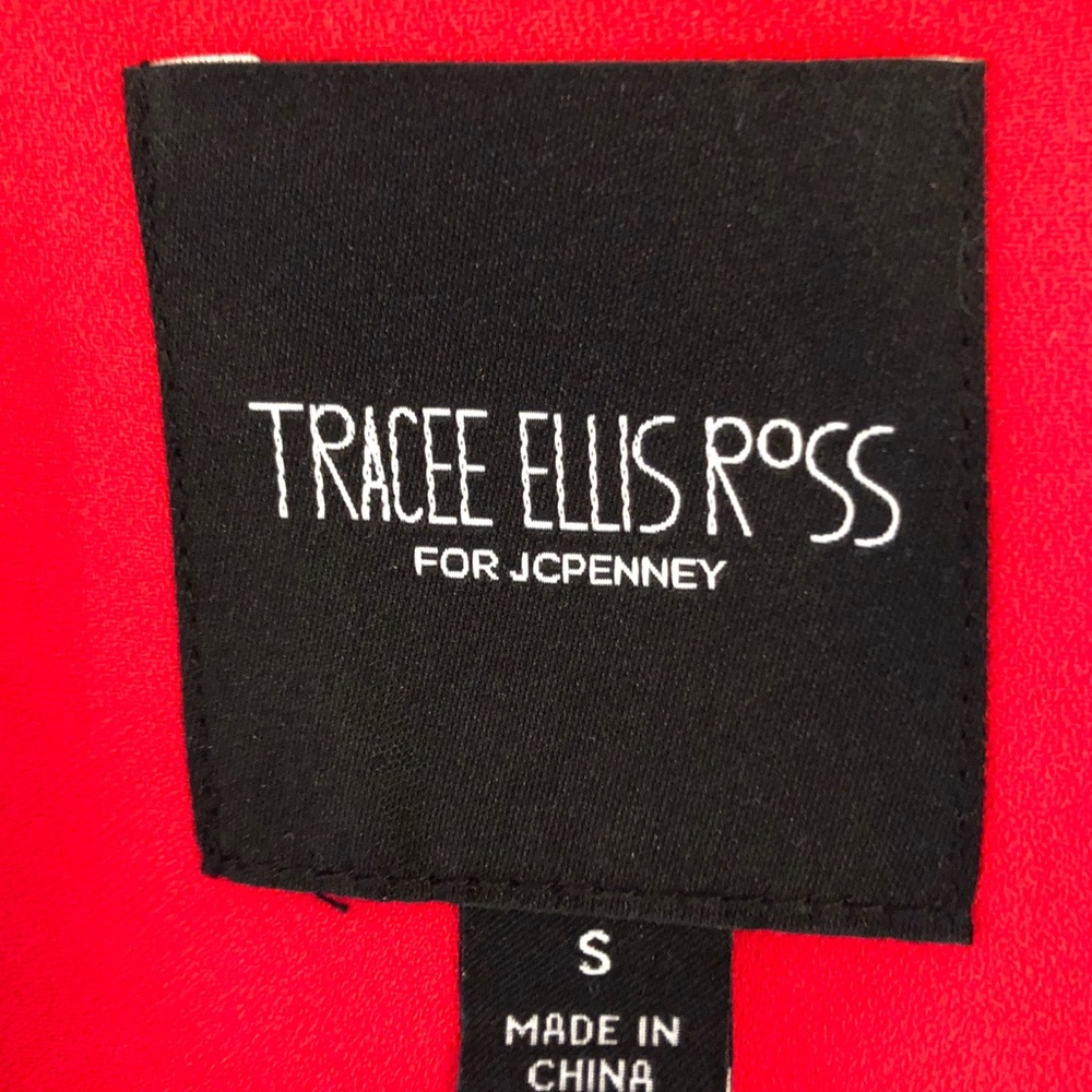 Tracee Ellis Ross Duster Red/Blue - Picture 7 of 8